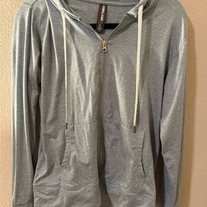 Kirkland Signature Light Blue Zip-Up Jacket